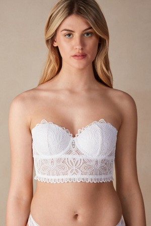 Bielizna Intimissimi Hot Summer Days Giada Balconette Bustier Damskie Białe | PL4165IS