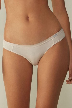 Majtki Intimissimi Bawełniane Damskie Różowe | PL3630HK