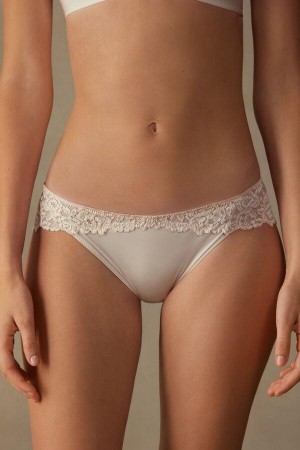 Majtki Intimissimi Pretty Flowers Damskie Różowe | PL3664HK
