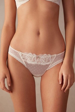 Majtki Intimissimi Scent of Roses Damskie Głęboka Żółte Białe | PL3704QZ