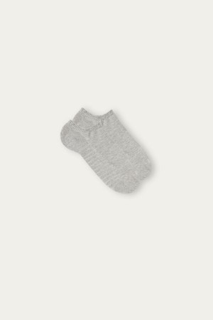 Skarpetki Intimissimi No-show in Terrycloth Męskie Szare | PL3255CE