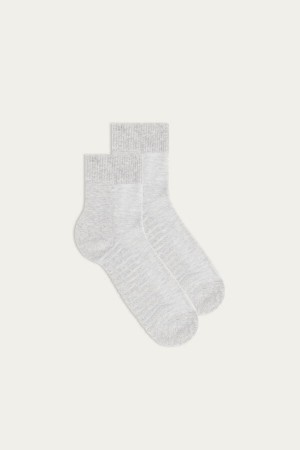 Skarpetki Intimissimi Terrycloth No-show Męskie Szare | PL3234JJ