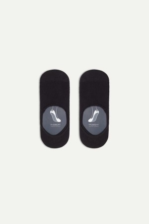 Skarpetki Intimissimi Terrycloth Shoe Liners Męskie Czarne | PL3262HK